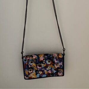 Coach Black Crossbody Bag with Chain Strap